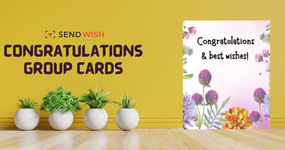Congratulations cards