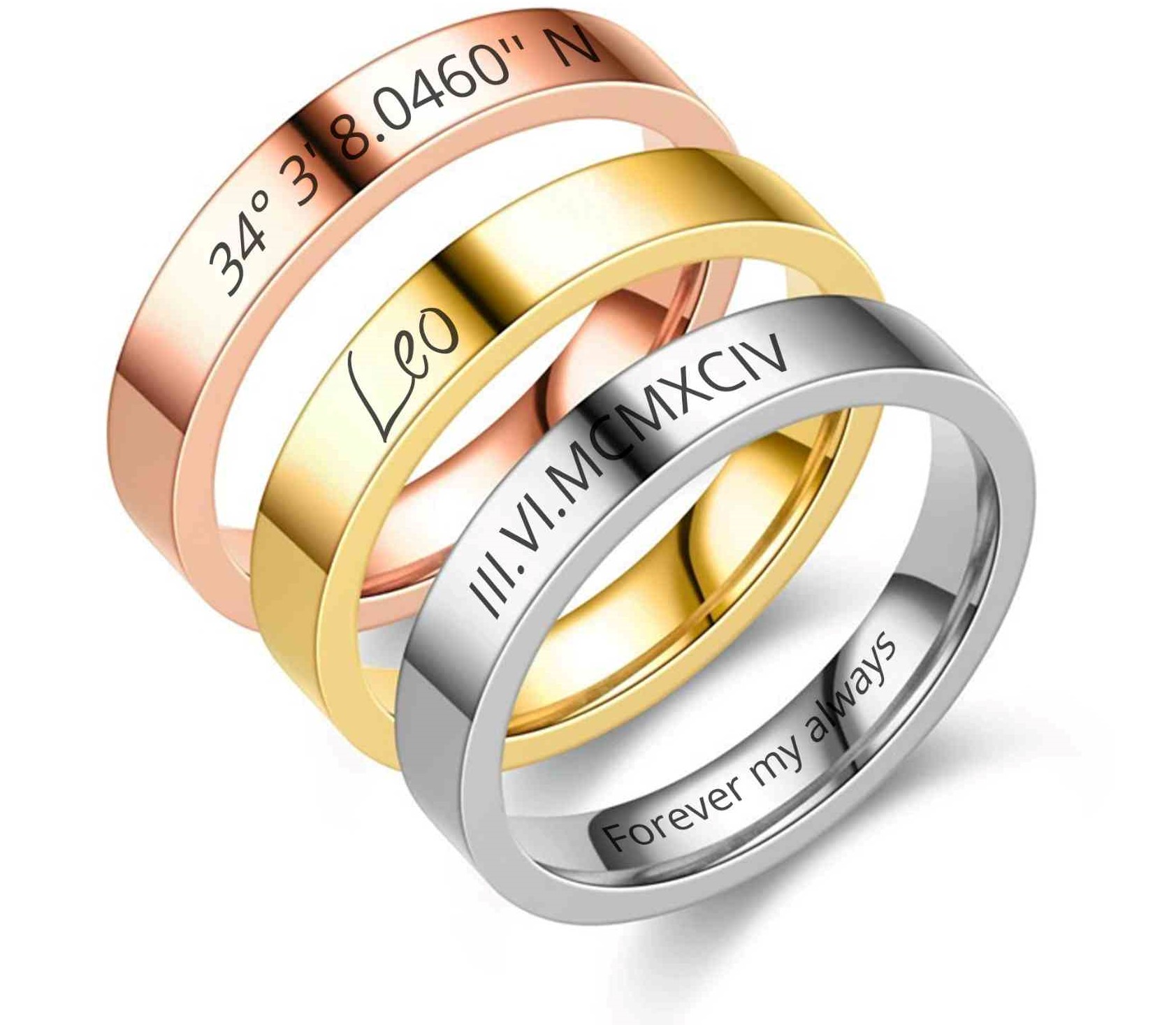personalized ring for men