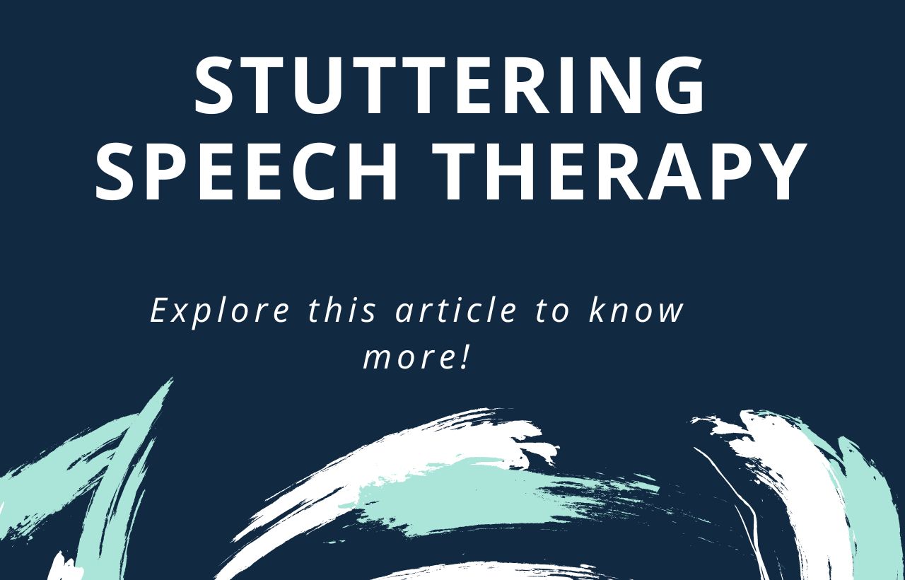 stuttering speech therapy