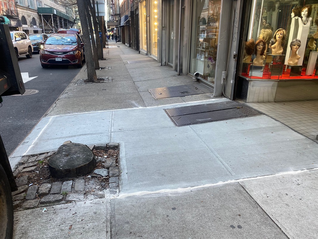Sidewalk repair NYC