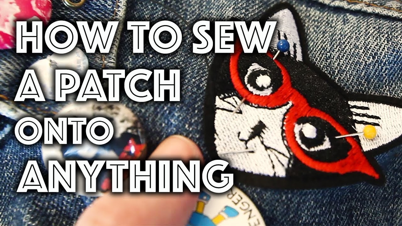 how to sew on patch guide