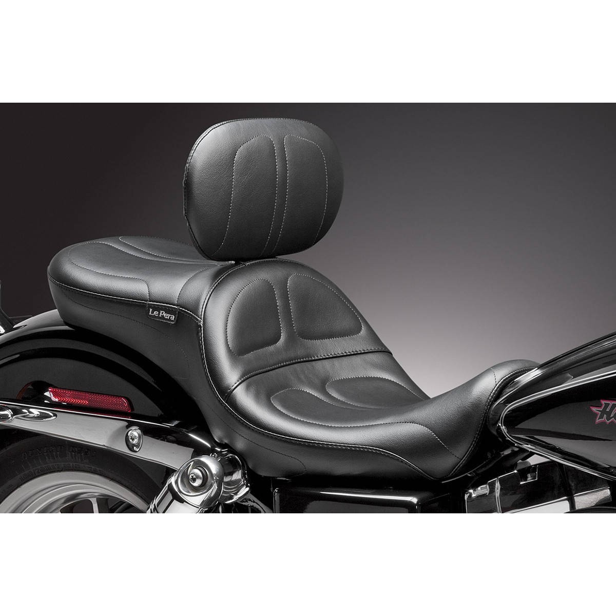 motorcycle seats with passenger backrest
