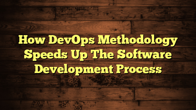 How DevOps Methodology Speeds Up The Software Development Process