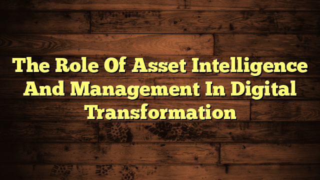 The Role Of Asset Intelligence And Management In Digital Transformation