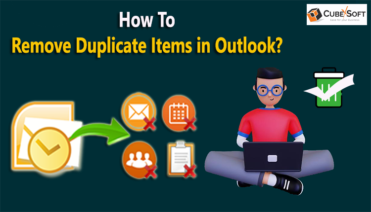 how to delete duplicate email in outlook