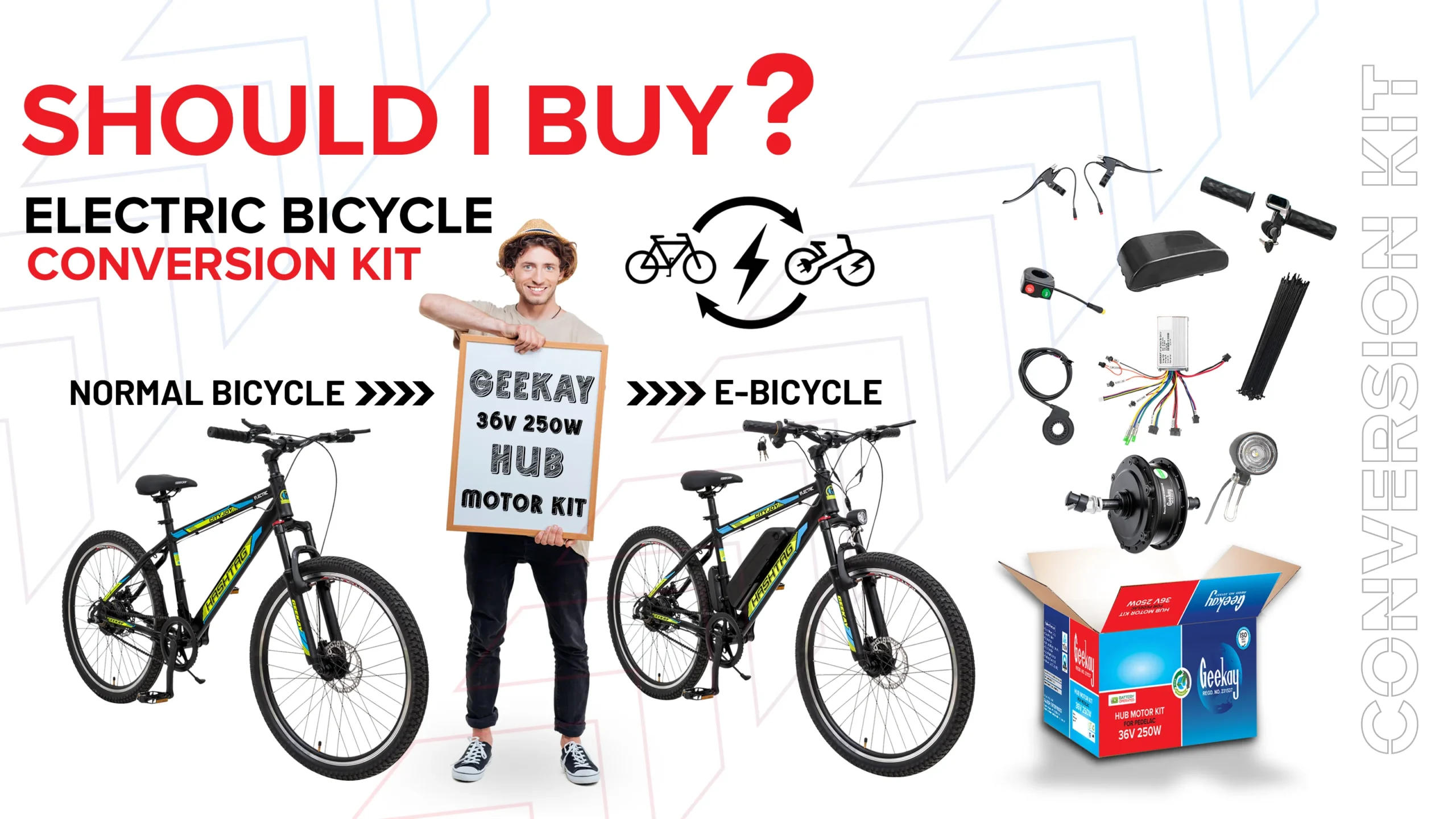 Should I Buy an Electric Bicycle Conversion Kit?