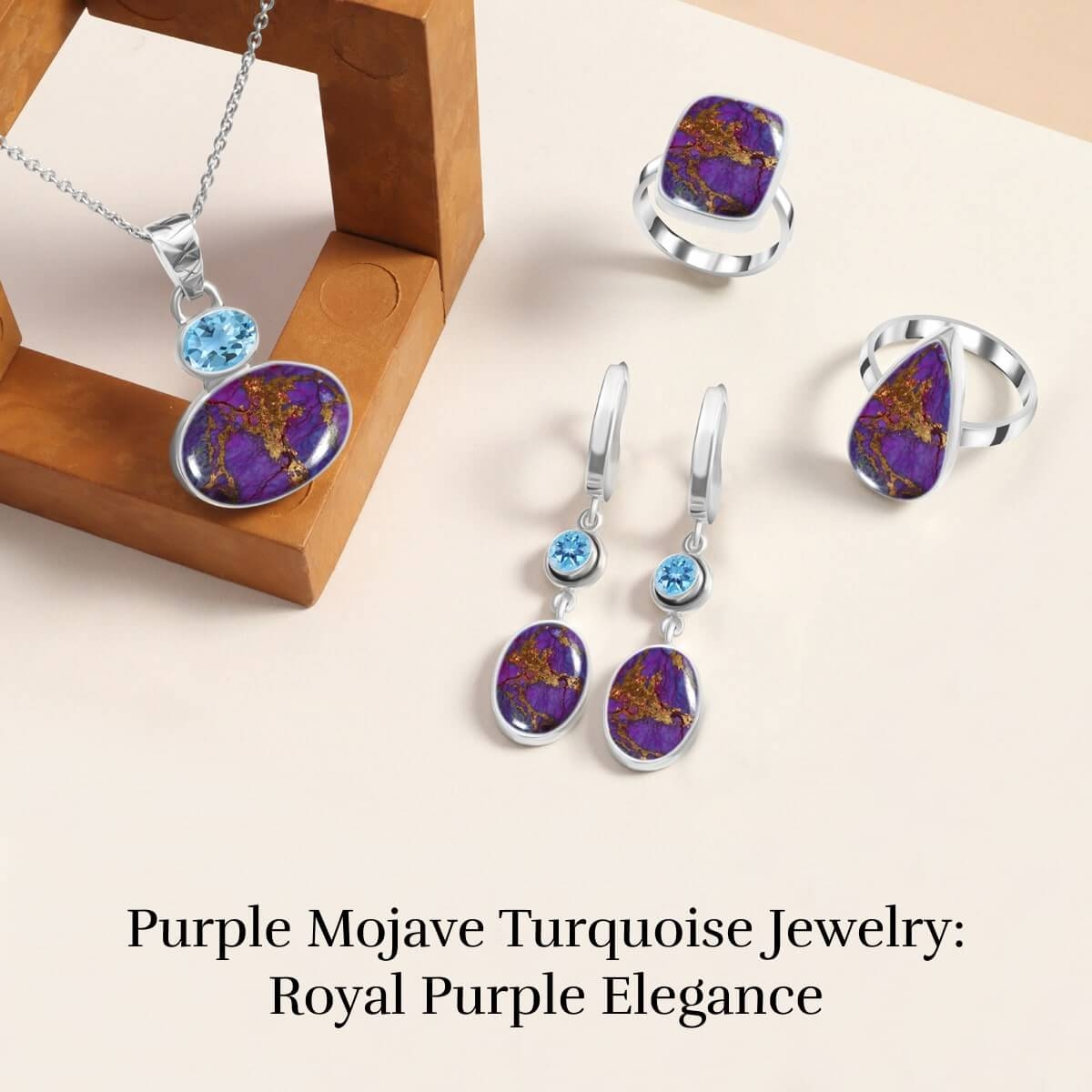 Empowering Your Resolve: The Influence of Natural Purple Mojave Turquoise Stone in Jewelry