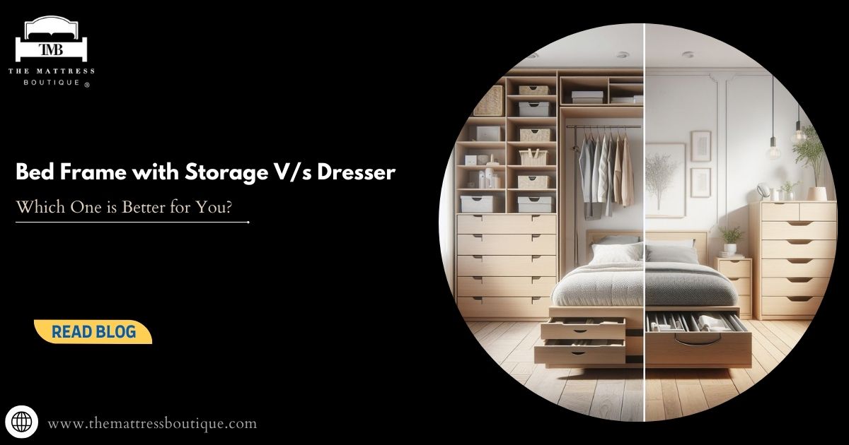 Bed Frame with Storage vs Dresser