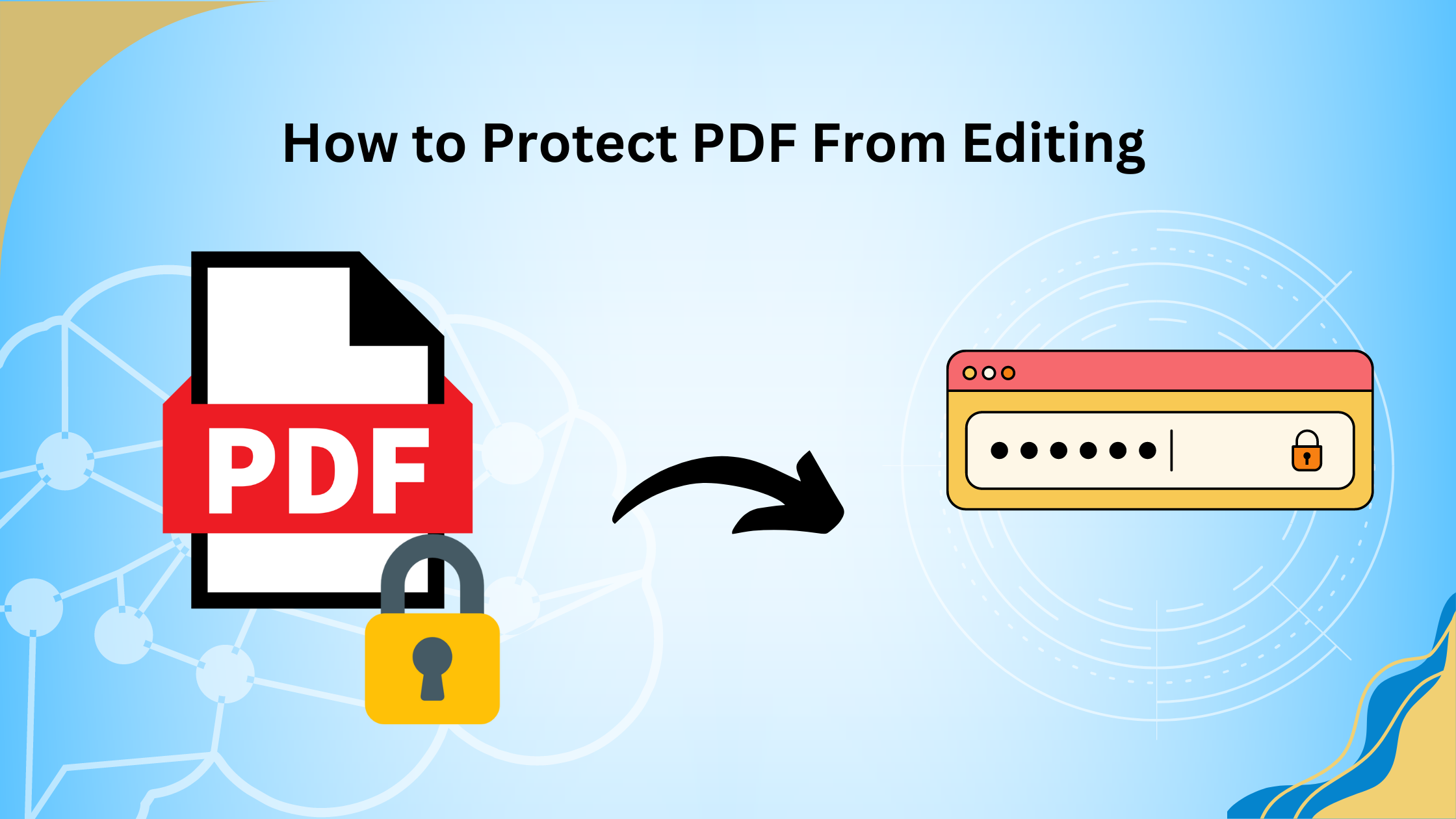 How to Protect PDF From Editing