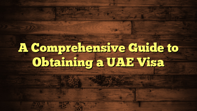 A Comprehensive Guide to Obtaining a UAE Visa