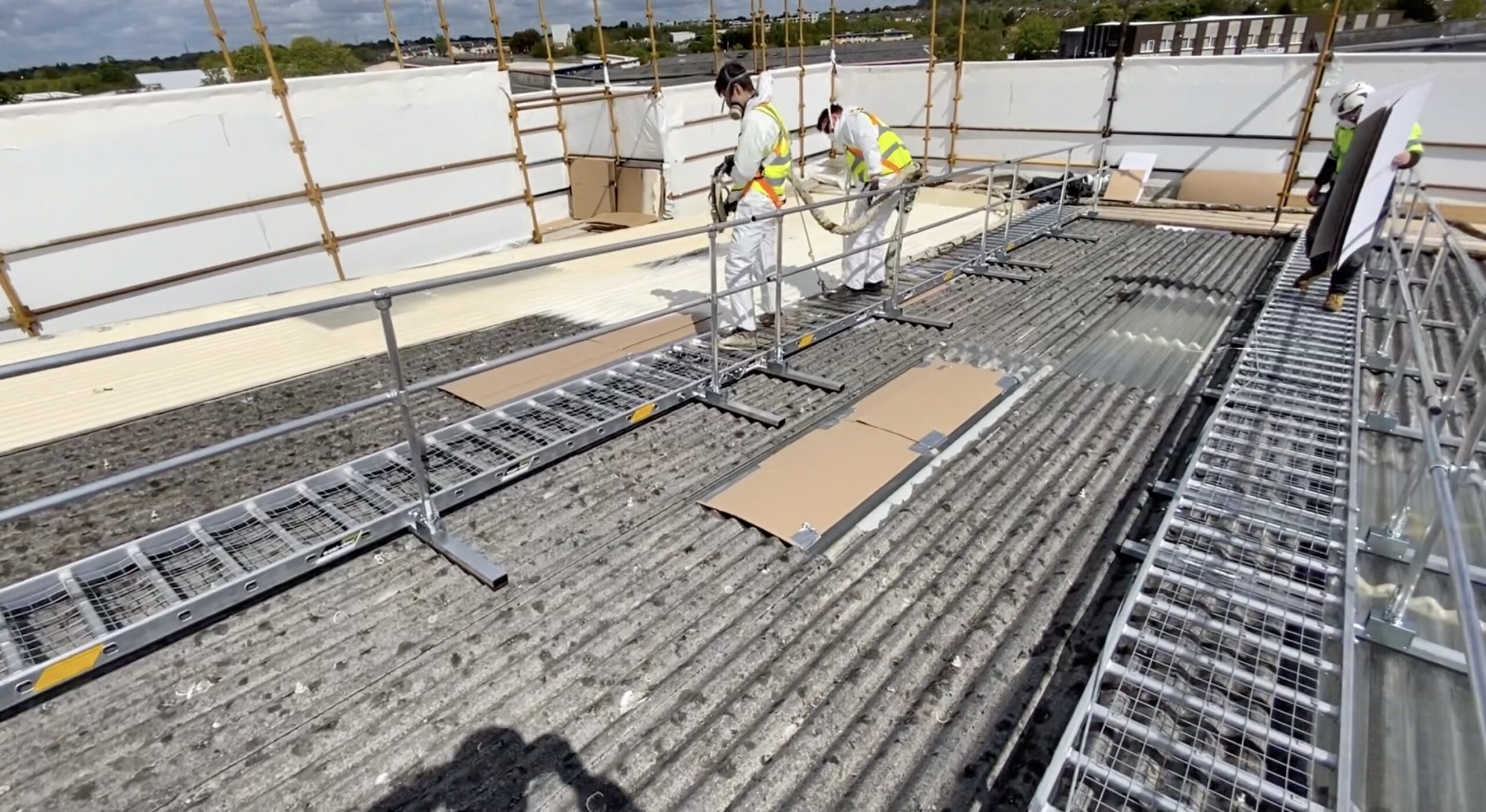 Asbestos Roof Waterproofing
