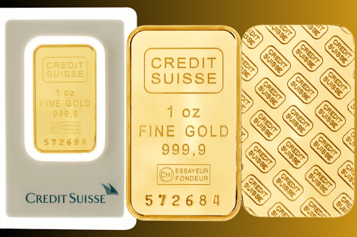Credit Suisse gold bars