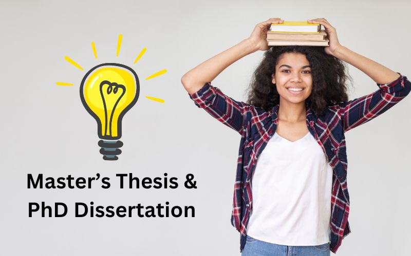 Know the Difference Between Master’s Thesis & PhD Dissertation