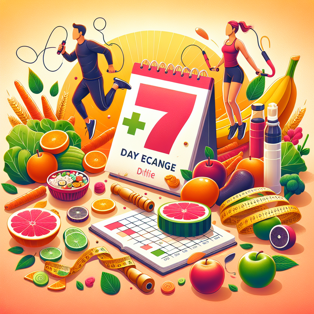 7 Days Weight Loss Exercise & Nutrition Diet Changing