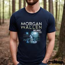 Brave Beautiful Your Country Side in a Morgan Wallen Logo T Shirt